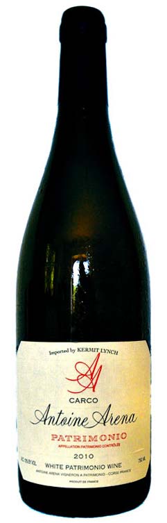 2010 Antoine Arena Patrimonio Carco Blanc