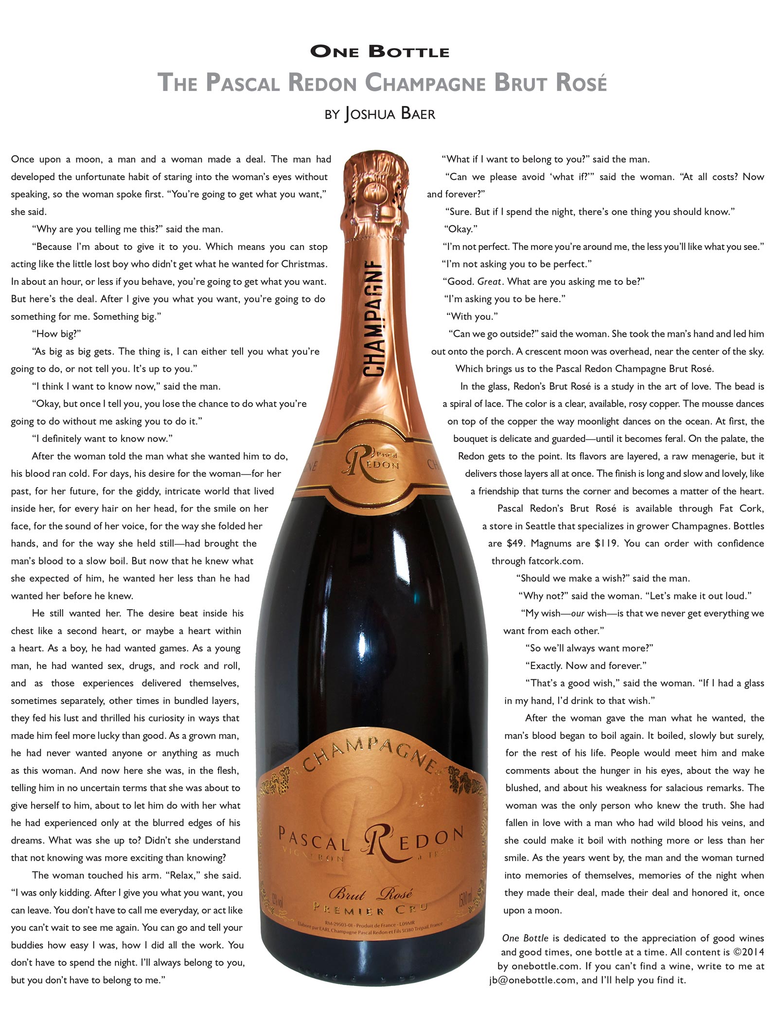 Pascal Redon Champagne Brut Rosé